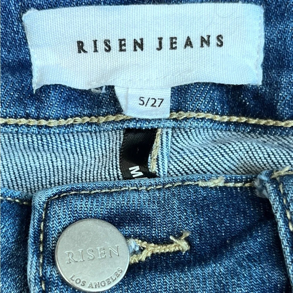 High Rise Blue Jeans - Picture 6 of 8